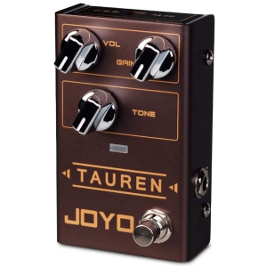 JOYO Tauren Wide Range High Gain Overdrive Pedal from Clean Boost to Distortion for Electric Guitar Effect (R-01)