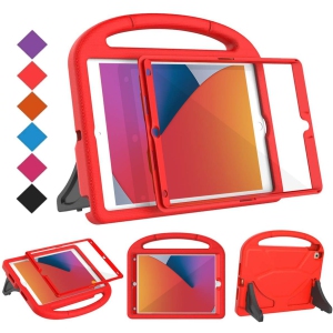 BMOUO Kids Case for New iPad 10.2 2019 - iPad 7th Generation Case with Built-in Screen Protector, Shockproof Light Weight Ha