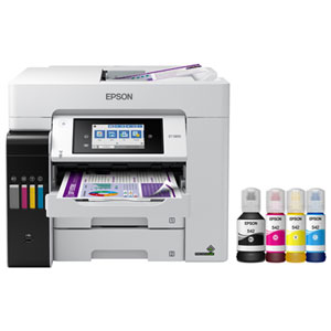 Imprimante à jet d'encre Supertank sans fil Epson EcoTank Pro ET-5850 tout-en-un