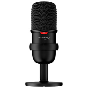 HyperX SoloCast Gaming USB Condenser Microphone - Black