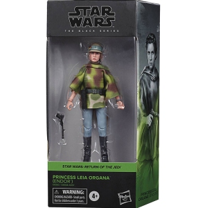 Star Wars The Black Series Box Art 6 Inch Action Figure Wave 2 - Princess Leia Organa Endor