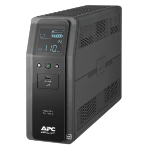 APC BR1350MS Sine Wave UPS Battery Backup & Surge Protector, 1350VA, Backups Pro, Black