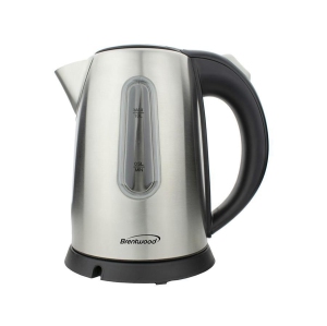 Brentwood 1-Liter Stainless Steel Cordless Electric Kettle