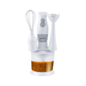 Brentwood Hand Blender and Food Processor with Balloon Whisk