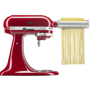 Kitchenaid KSMPRA 3-Piece Pasta Roller & Cutter Attachment Set, Silver