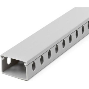 StarTech Cable Management Raceway w/Parallel Slots 78in - Network Cable Hider Kit - Slotted Wire Duct System