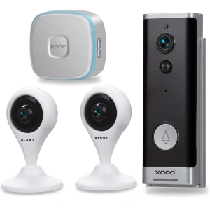 XODO PK2 - (2-PK) 1080p Camera WiFi Smart Home Security Kit, Weather Resistant, Motion Sensing