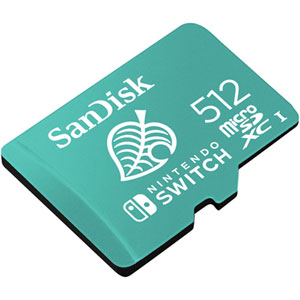 Nintendo Switch推奨 SanDisk microSD 512GB SanDisk 512GB microSDXC-Card, Licensed for Nintendo Switch