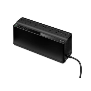 APC by Schneider Electric UPS, 850VA UPS Battery Backup & Surge Protector, BE850G2 Backup Battery, 2 USB Charger Ports, Back-UPS Series Uninterruptible Power Supply, Black