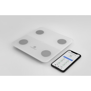 NOERDEN MINIMI Smart Scale White Mini Smart Body Scale with Bluetooth Detailed body composition analysis