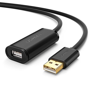UGREEN USB 2.0 Extension Cable USB Active Type A Male to Female Repeater Extender Cord with Signal Booster for Printer, Key...