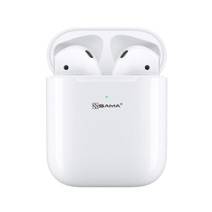 Inpods12 TWS Bluetooth 5.0 Wireless Earphone Headphones Bluetooth Headset Earphone with Micphone Siri (White Headphone)