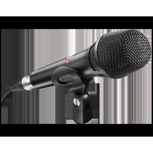 Neumann KMS 105 Studio and Stage Grade Condenser Microphone with Mount - Black