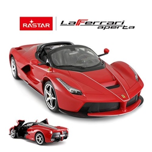 Rastar 1:14 R/C FERRARI LaFerrari Aperta Remote Control Drifter (Open Doors Manually w/ Drift Function)