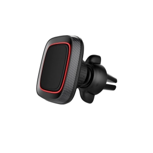 Support de téléphone magnétique universel rotatif à 360° pour ventilation d'air de voiture, compatible avec iPhone et smartphones Samsung