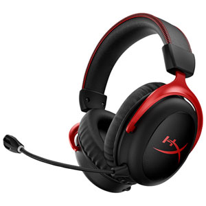HyperX Cloud II Wireless Gaming Headset for Xbox Series X|S / Xbox One / PC / PS4 / PS5 / Nintendo Switch - Black/Red