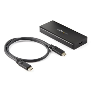 StarTech USB-C 10Gbps M.2 NVMe PCIe SSD Enclosure - 1GB/s Rugged Aluminum M.2 PCI Express M-Key Case IP67 Rated - Mac/PC