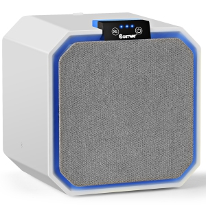 Costway Desktop HEPA Air Purifier Home Air Cleaner W/ 2-in-1 Composite HEPA Filter