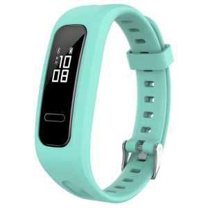 StrapsCo Silicone Rubber Watch Band Strap for Huawei Honor Band 4 Running Edition / 4e / 3e - Mint