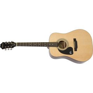 Epiphone Songmaker DR-100 Acoustic Guitar, Left-Handed - Natural