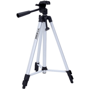 PrimeCables Universal Aluminum Tripod Stand with Portable Bag For Canon Nikon Camera Camcorder, 2.5kg Max Load