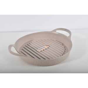 BARITON GRIIL PAN DIE-CAST ALUMINIUM 28CM/11" NON-STICK DURABLE DISHWASHER & OVEN SAFE