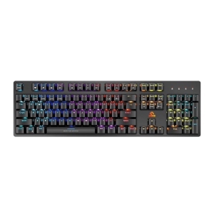 Marvo Pro - Wired Mechanical Gaming Keyboard with RGB Backlight, Black