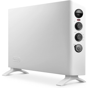 DeLonghi HSX3315FTS Slim Style Digital 1500W Convection Panel Heater with Dual Fan - Open Box