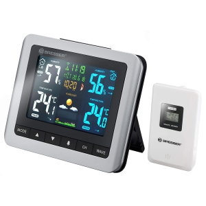 Bresser 7007510 Wireless Weather Station w/Indoor & Outdoor Thermometer