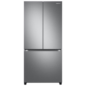 Samsung 33" 17.5 Cu. Ft. Counter-Depth French Door Refrigerator with Ice Dispenser (RF18A5101SR) - SS