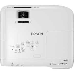 Epson 118 PowerLite 118 3LCD XGA Classroom Projector with Dual HDMI (V11HA03020)