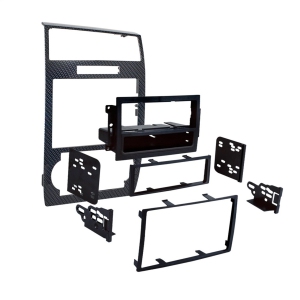 Metra 99-6519CF Single/Double DIN Stereo Installation Dash Kit For 2005 - 2007 Dodger Charger / Magnum - Carbon Fiber Finish