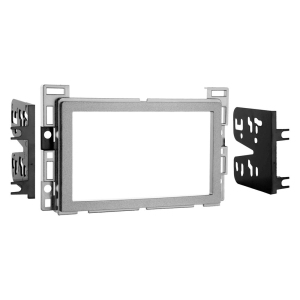 Metra 95-3302S Double DIN Silver Stereo Dash Kit