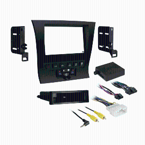 Metra 99-6525B Aftermarket Stereo Installation Kit for 2011-2014 Chrysler 300 Vehicles - Matte Black