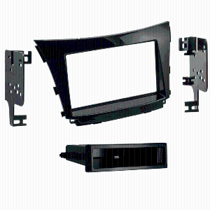 Metra 99-7380HG Stereo Installation Dash Kit for Select 2016-Up Hyundai Elantra GT with Factory Navigation