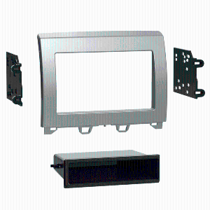 Metra 99-7525S Single/Double DIN Dash Kit for Select 2008-2010 Mazda 5 Vehicles with Factory Navigation
