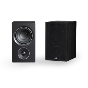 PSB Alpha P3 Compact Bookshelf Speakers - Pair (Black Ash)