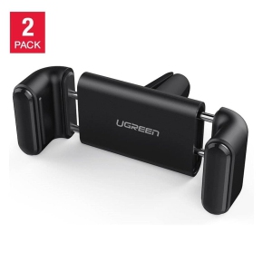 [2 Pack] UGREEN Car Phone Mount Car Cradle Air Vent 360 ° Rotatable 3"-6.5" Phone Holder