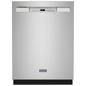 Maytag 24" 50dB Built-In Dishwasher (MDB4949SKZ) - Stainless Steel - Open Box - Scratch & Dent