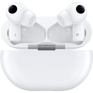 HUAWEI FreeBuds Pro - Noise Cancelling Wireless Earbuds, True Wireless Stereo Bluetooth Earphone with Intelligent ANC, 3-mic System & Quick Wireless Charging, Ceramic White