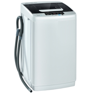 Gymax 1.0 Cu. Ft. (IEC) Compact / Portable Washer - Grey