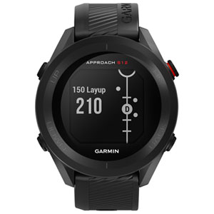 Garmin Approach S12 43.7mm Bluetooth Golf Smartwatch - Black