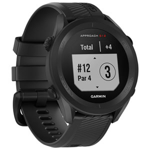 Garmin Approach S12 43.7mm Bluetooth Golf Smartwatch - Black Garmin Approach S12 43.7mm Bluetooth Golf Smartwatch - Black
