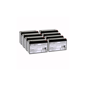 Eaton UPS Model Powerware PowerRite Pro II 2000 Rackmount Compatible - High-Rate Discharge Series Replacement Battery Backup Set - UPSANDBATTERY™