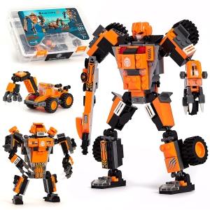 JitteryGit Robotryx Tangryp | Stem Toys Robot Toys Boys Toys ages 5 6 7 8 9 10 to 11 Building Toys Kids Gifts | Juguetes Para Niños
