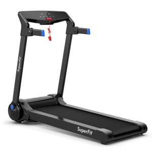 Gymax Folding Electric Treadmill 3.0HP Exercise Running Machine w/ App Control