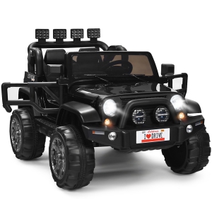 Gymax 12V Electric Kids Ride On Car w/ Remote Control Storage Box Music