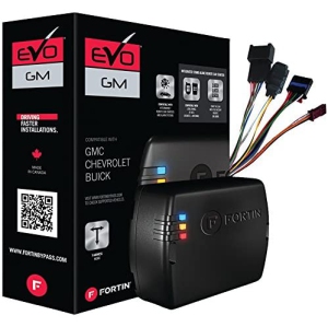 Fortin - EVO-GMT1 - Stand-Alone Add-On Remote Start Car Starter System For Buick Chevrolet GMC Flip Key Vehicles