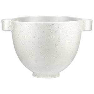 Bol de mélange en céramique KitchenAid 5Qt - Pierre mouchetée