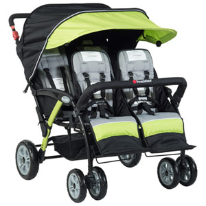 Foundations Sport Quad Stroller - Lime